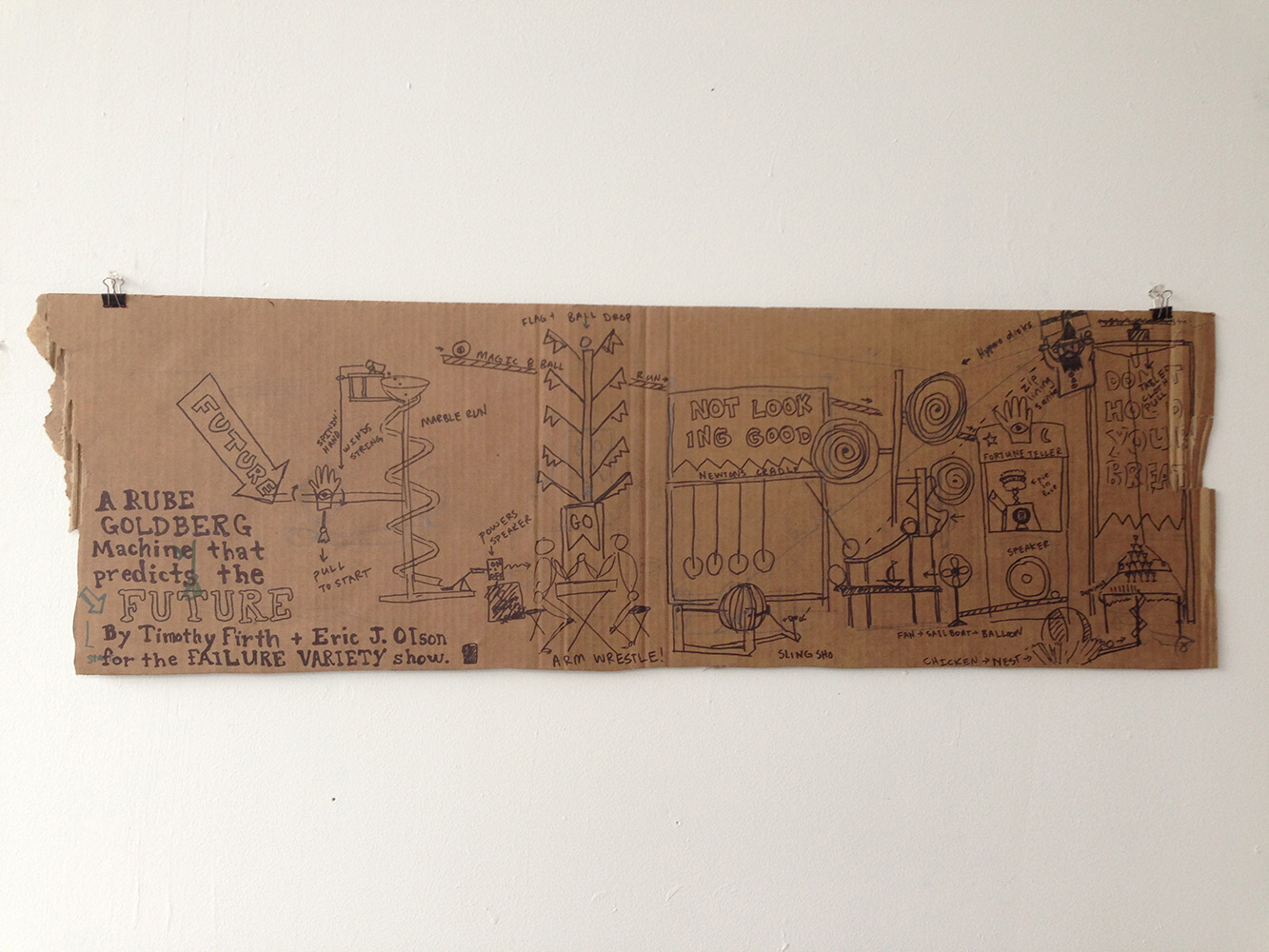 Failure Variety Show Rube Goldberg Machine 2