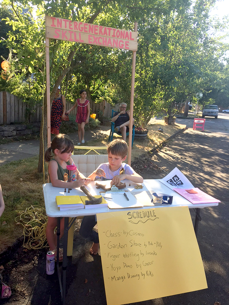 Intergenerational Skill Exchange 1